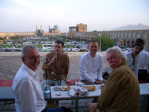 Isfahan - Bauweltreise am Naghshe Jahan Platz