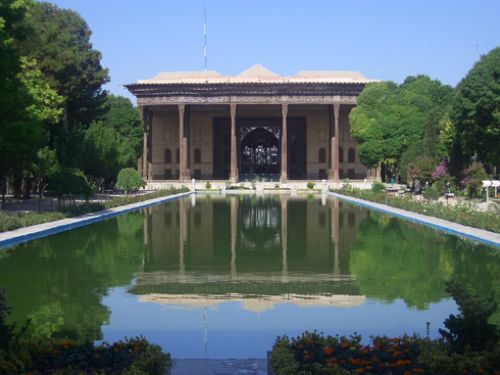 chehel sotun palast, isfahan: mit iran erlebnis reisen