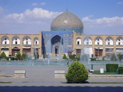 lotfollah moschee, isfahan: mit iran erlebnis reisen