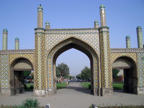 qazvin, altes stadttor