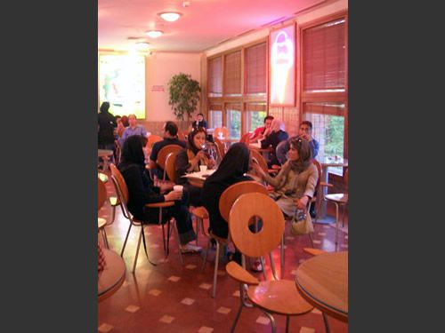 Teheran - Foodcourt-Cafe